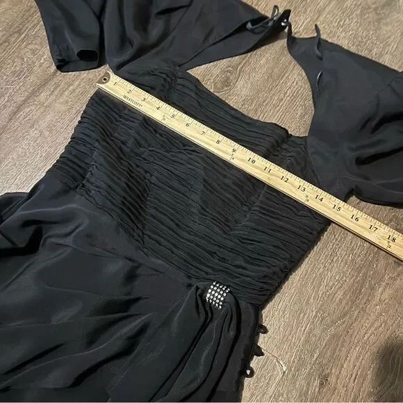 Vintage
Destinee Womens Black Boned Ruching Chest Dress USA Size 8 - Picture 8 of 13